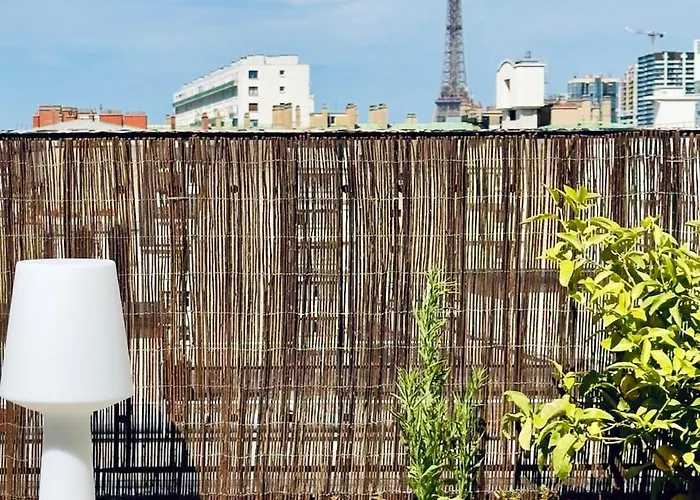 Cocoon 6p, Terrace With Eiffel Tower & Seine View Апартаменты *