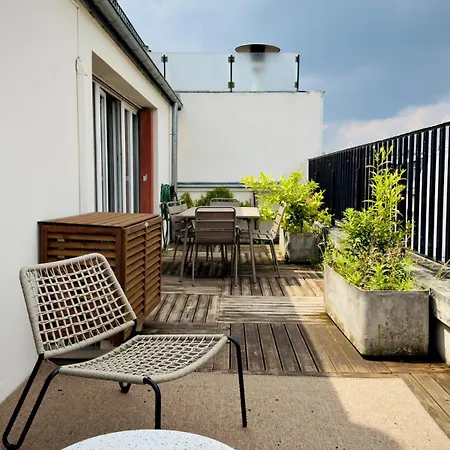 Cocoon 6p, Terrace With Eiffel Tower & Seine View *