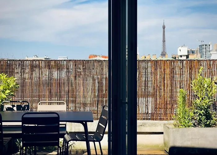 Cocoon 6p, Terrace With Eiffel Tower & Seine View Paris