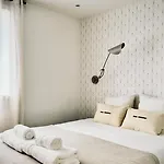 公寓 Cocoon 6p, Terrace With Eiffel Tower & Seine View *