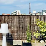 Cocoon 6p, Terrace With Eiffel Tower & Seine View 公寓 *
